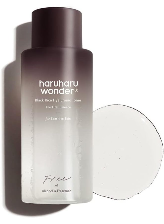 haruharu Wonder Black Rice Hyaluronic Toner for Sensitive Skin 5.1 fl.oz / 150ml | Alcohol Free, Fragrance Free | Vegan, Cruelty Free, EWG-Green - Image 1